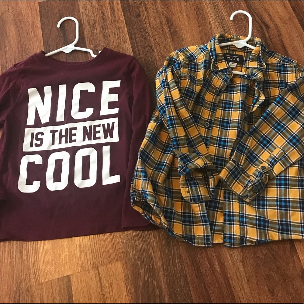 3T Long Sleeve Shirts.